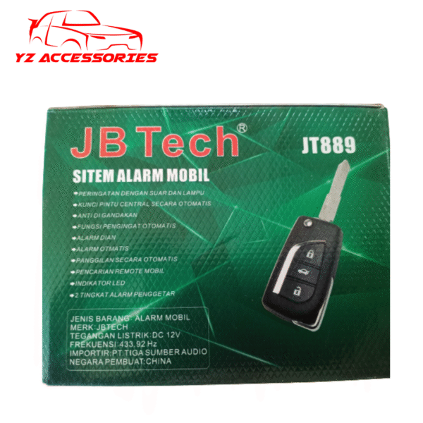 Alarm Mobil Universal Model Kunci Lipat Premium Best Quality - Gambar 2