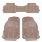 Karpet Karet Lantai Mobil Universal Cream Beige