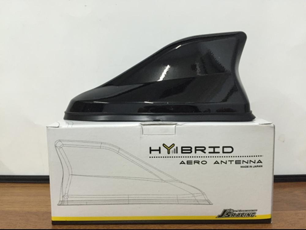 Antena Hybrid Sirip Hiu JS Racing WARNA HITAM SUPER BEST QUALITY