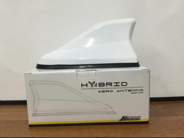 Antena Hybrid Sirip Hiu JS Racing Putih WARNA PUTIH SUPER BEST QUALITY