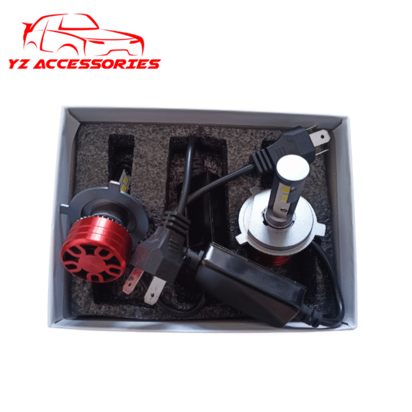 Lampu Led Mobil Fortunes Turbo Led H4 H11 HB3 9005 HB4 9006 H3 H7 H1 - Gambar 4