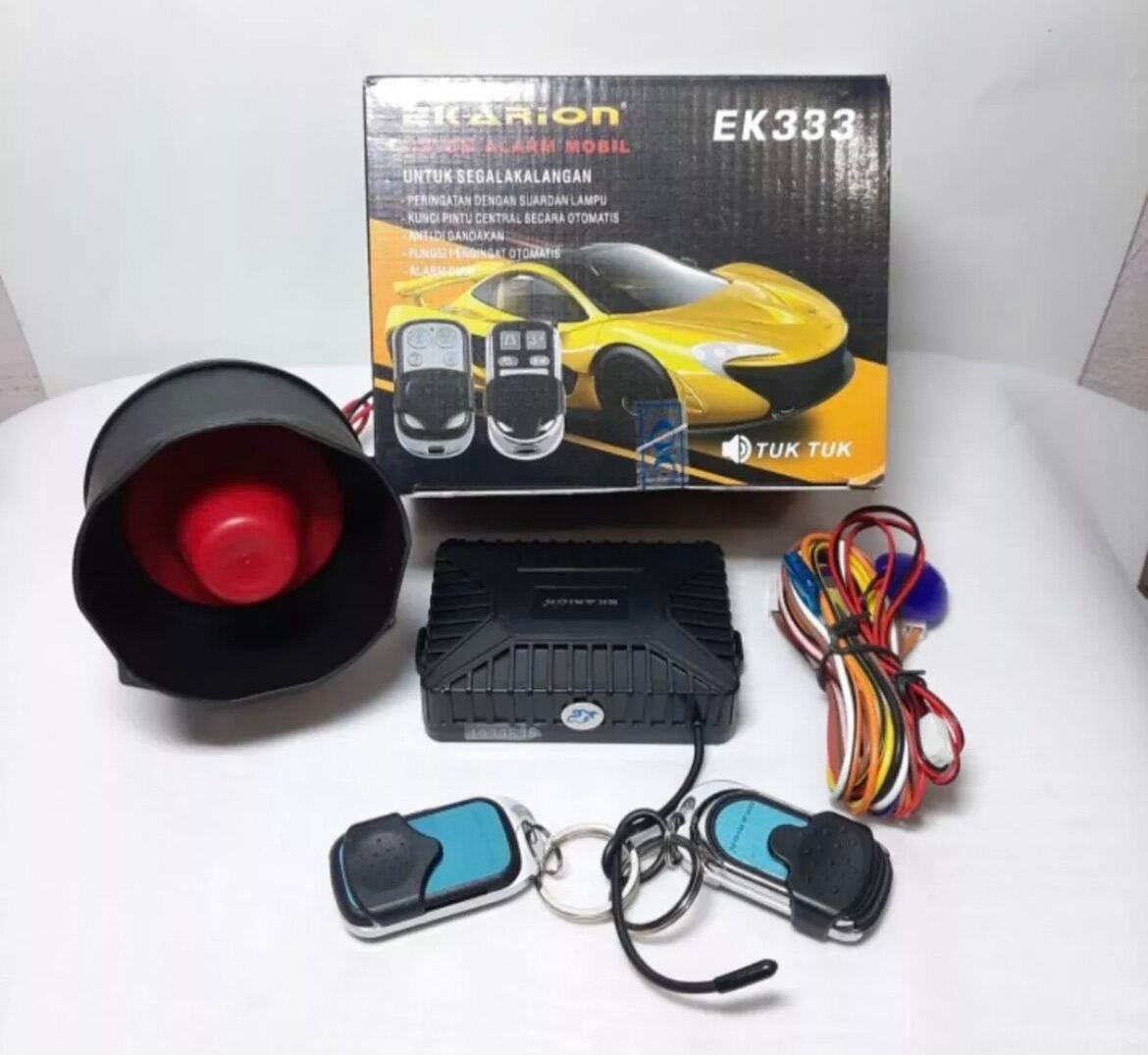 Alarm Mobil Anti Maling Remote Slide Universal Ekarion Best Quality - Gambar 2